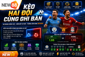 Thể Thao New88 – Cập Nhật Kèo Và Kiến Thức Cá Cược
