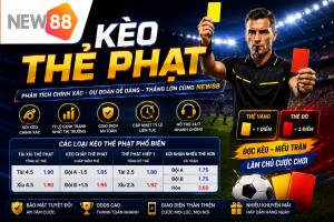 Thể Thao New88 – Cập Nhật Kèo Và Kiến Thức Cá Cược