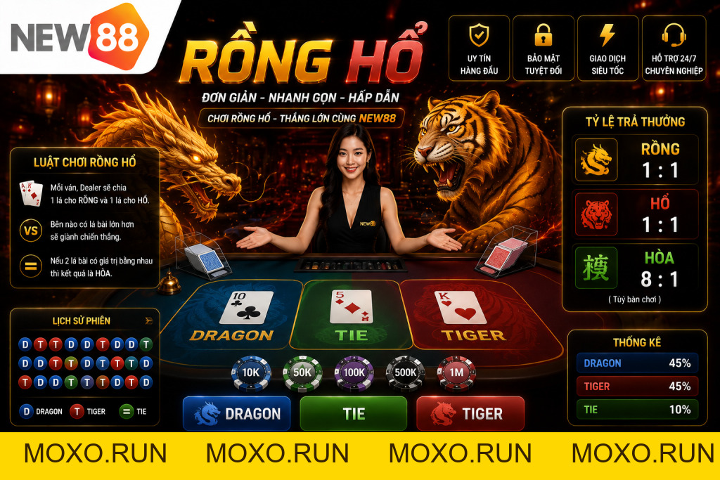 Rồng Hổ Là Gì? Luật Chơi Và Cách Đọc Bài Rồng Hổ Chi Tiết