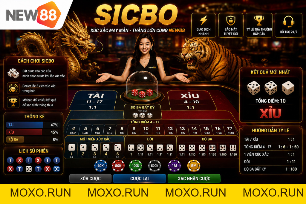 Sicbo Là Gì? Luật Chơi, Cách Tính Kết Quả Và Các Cửa Cược