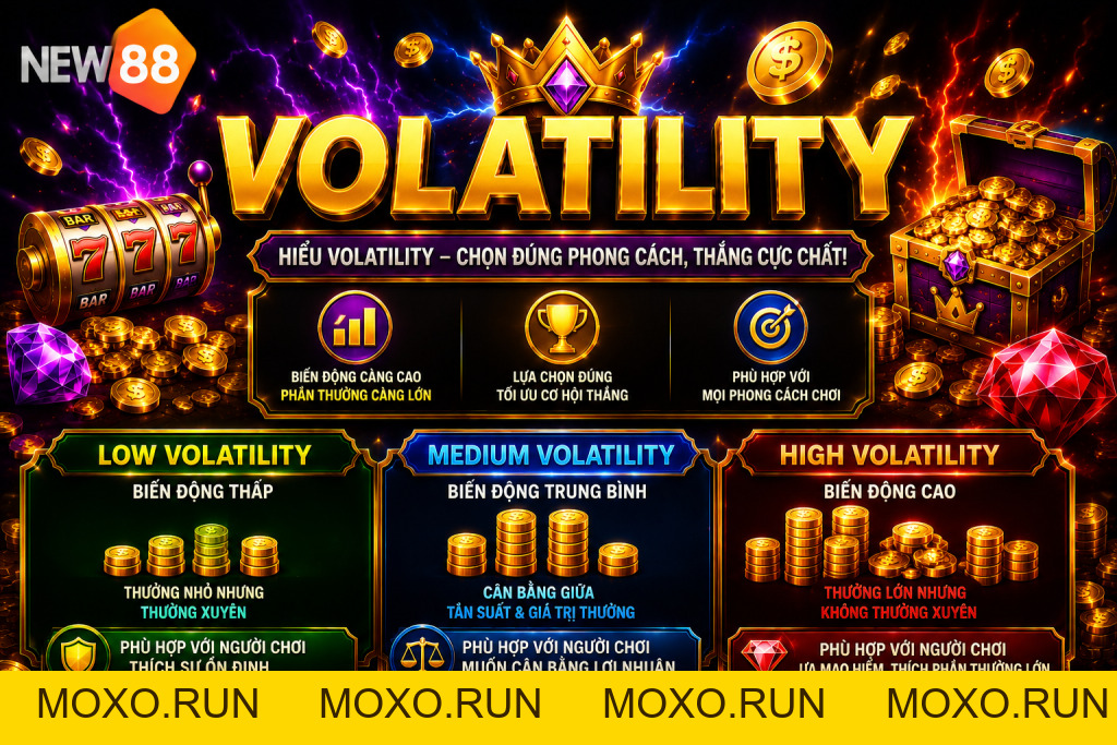 Volatility Là Gì? Tìm Hiểu Độ Biến Động Trong Game Nổ Hũ